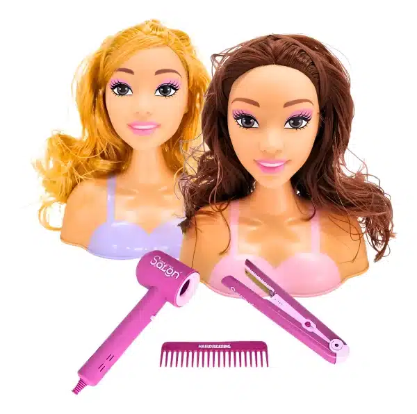 Cabeza De Muñeca Para Peinar Con Secador/planchita