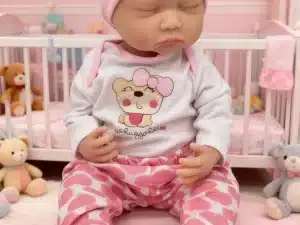 Muñeca Bebé Reborn/silicona Realista Con Accesorios