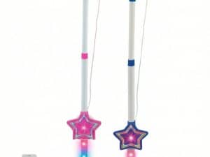 Micrófono Karaoke Con Luces Y Conexión A Celular